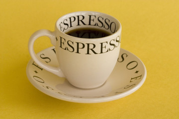 A cup of espresso