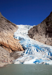 Glacier in Norway