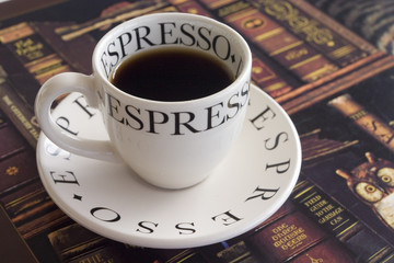 A cup of espresso