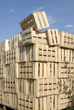  cageots en bois