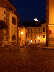 Fototapeta na wymiar Stadt in Nacht