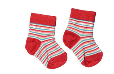 toddlers socks isolated