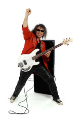 Fototapeta premium rock star vainqueur