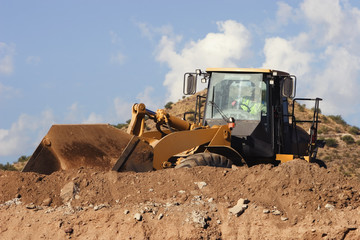 Fototapeta premium Construction Vehicle
