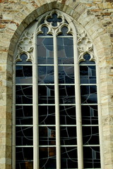 Kunstvolles Seitenfenster Martin Luther Kirche Bad Neuenahr