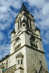 Fototapeta na wymiar Rosenkranzkirche Bad Neuenahr