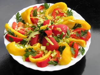 tasty paprica salad