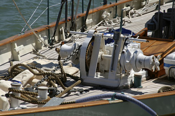 sail boat deck