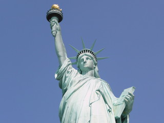 Fototapeta na wymiar New york - Statua Libertà