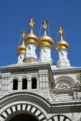 Fototapeta na wymiar Rosyjski Kościół Prawosławny