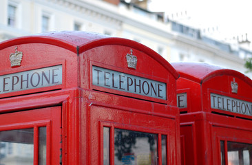 Detail of London Phone Booths