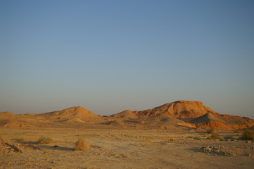 Fototapeta na wymiar arava desert