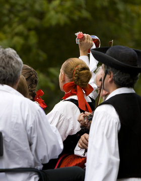 Folk Dance In Hungary