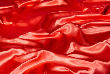 red textile background