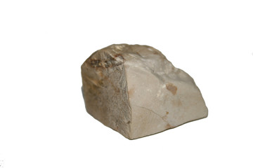 Stone isolated on white