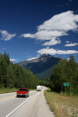 Rocky Mountains road