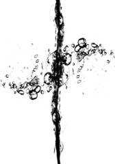 Fototapeta na wymiar water/air bubbles