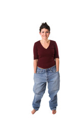 Fototapeta premium Having lost weight