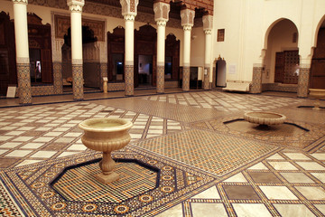 Naklejka premium Muzeum Marrakeszu