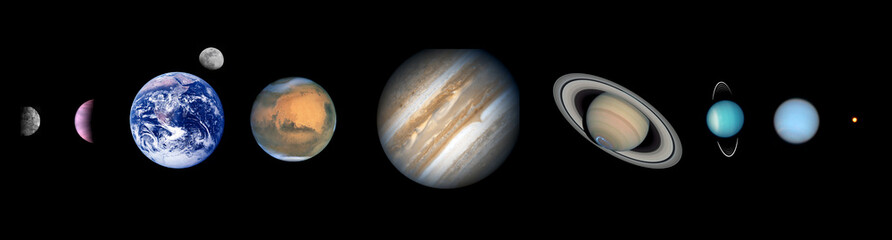 The Nine Planets © Jim Mills