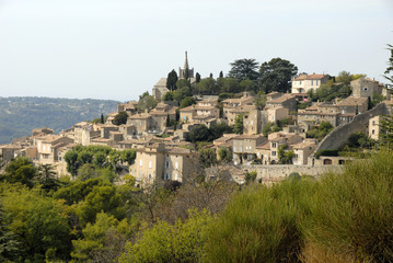 Bonnieux in the Vaucluse of France