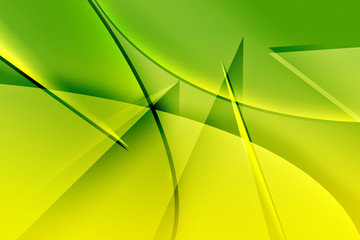 Green abstract.