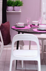 Pink kitchen