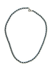 collier perles hématite