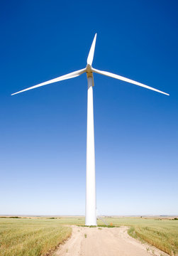 Wind Turbine From Below