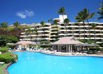 Beautiful tropical resort