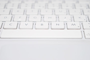 white computer keyboard