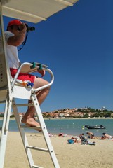 Baignade surveillée