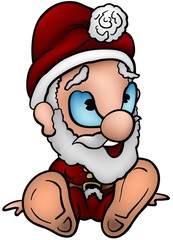 Santa Claus 01 - cartoon illustration