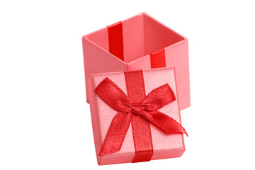 Open Red Gift Boxes