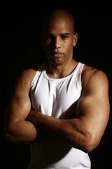 Fototapeta premium Crossed arm man