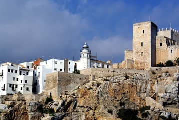 Fototapeta premium Peñiscola (Castellon) Costa Azahar -el Baix Maestrat