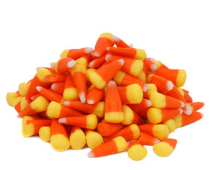 candy corn, pile