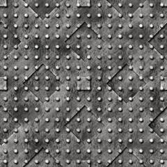 Illustration of industrial heavy metal surface