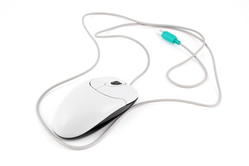 PC mouse no white