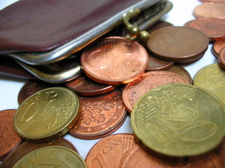 Kleingeld bunt