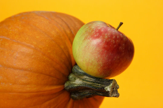 pumpkin and apple