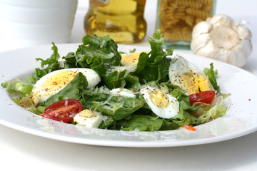 Salad with Egg