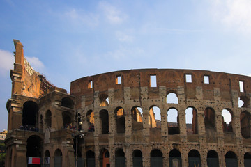 Fototapeta premium Famous Colosseum or Coliseum in Rome