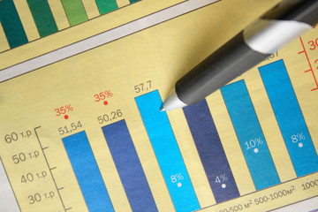 Pen showing diagram