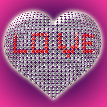 diamond heart