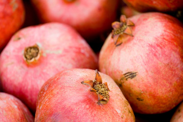 pomegranates ready for sale