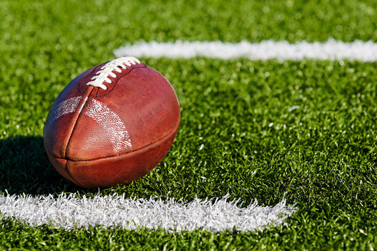Football on Field