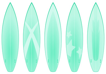 Surfboard Designs (green)