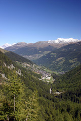 Fototapeta premium Village de Grimentz 