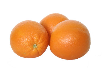 orange isolated on white